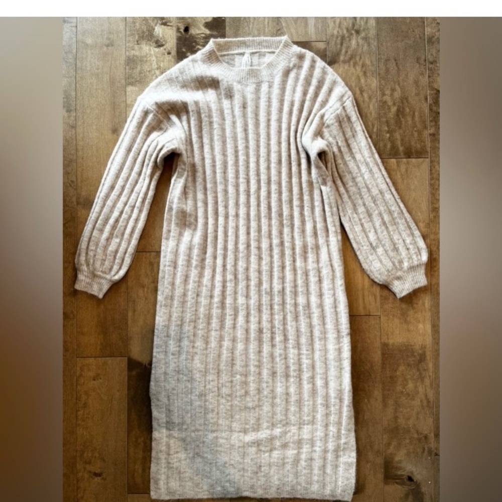 long wool dress
